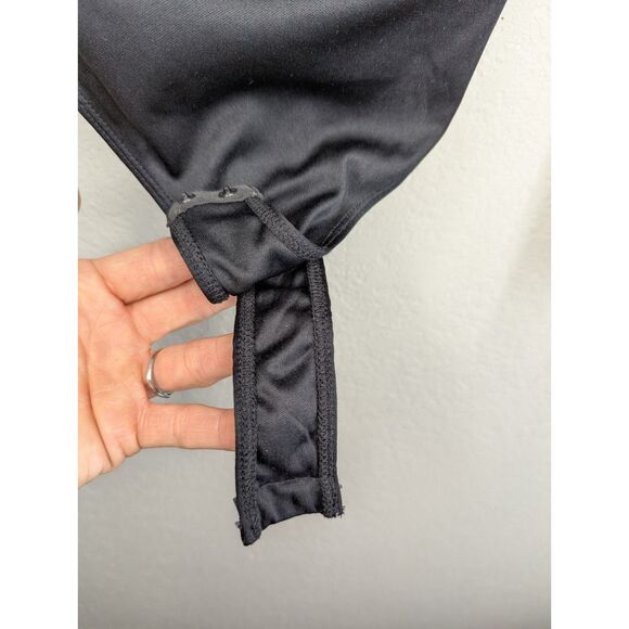 Whimsigoth Bodysuit Black Long Sleeve Sz M Witchy Fairy Grunge - Picture 6 of 12